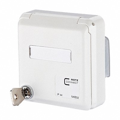 IP44SG Housing White 3.66 H 3.54 W