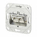 Wall Outlet Metallike 2.752 H 2.752 W