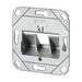 Wall Outlet Metallike 2.752 H 2.752 W