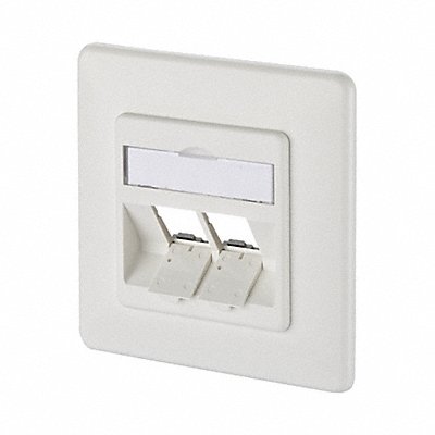 Wall Outlet White 3.165 H 3.165 W