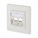 Wall Outlet White 3.165 H 3.165 W