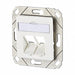 Wall Outlet White 2.752 H 2.752 W