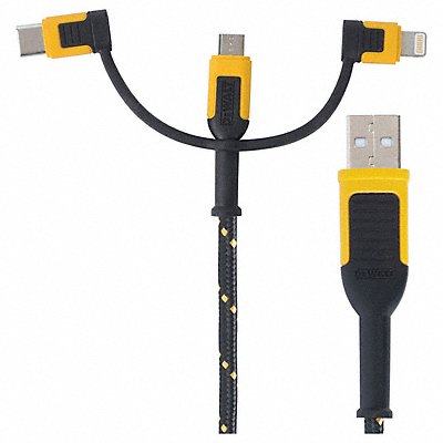 Reinforced 3-in-1 Combo Cable 6 ft