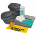 Spill Kit Refill Chem/Hazmat Brown