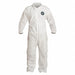 H3333 Collared Coveralls XL White SMS PK25