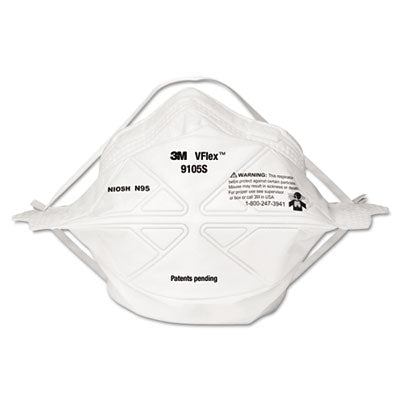 RESPIRATOR,N95 VFLX SM,WH