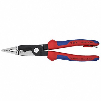 Chain Nose Plier 8 L Serrated