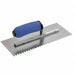 Notched Trowel 11 x 4-1/2 Steel