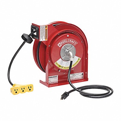 Cord Reel Triple Outlet