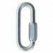 Carabiner Steel 3 in L Screw Lock