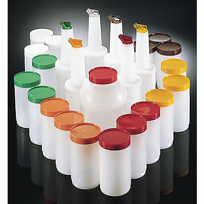 Container w/Pourer Plastic