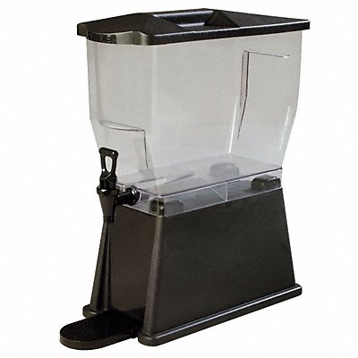 Beverage Dispenser Single 3 Gal Black