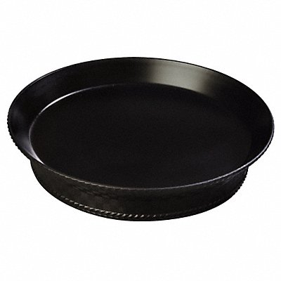 Round Platter 10 19/50 in W Black PK12