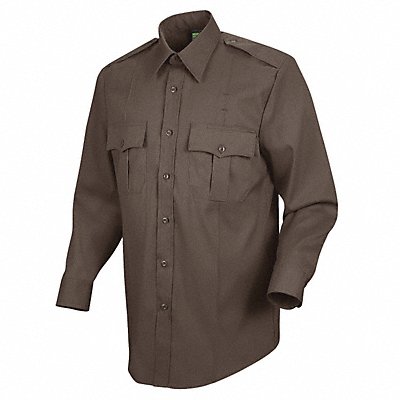 Sentry Plus Shirt Brown Neck 17 in