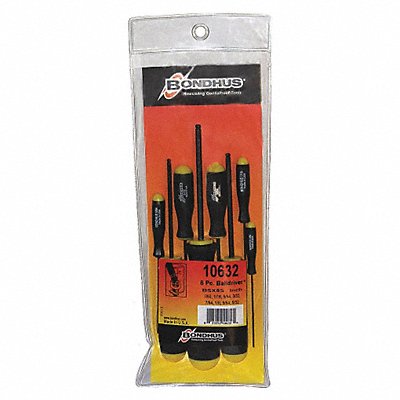 Set 8 Ball End Screwdrivers