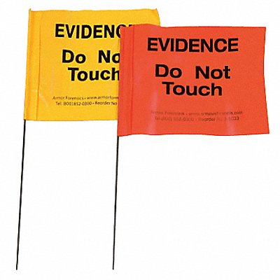 Evidence Flags Yellow PK100