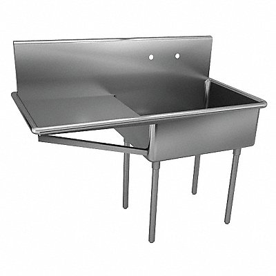 Just Scullery Sink Squar 24inx24inx12in