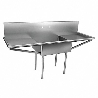 Just Scullery Sink Squar 24inx24inx12in