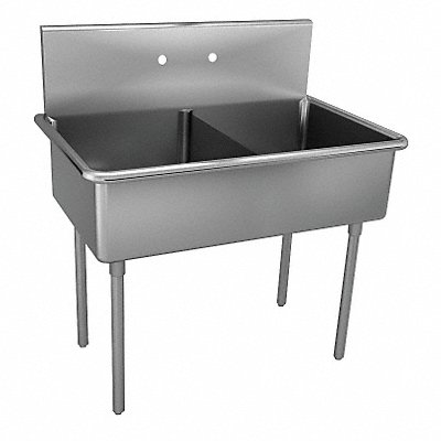 Just Scullery Sink Squar 24inx24inx12in