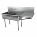 Just Scullery Sink Rect 15inx24inx12in