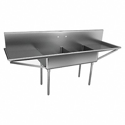 Just Scullery Sink Squar 24inx24inx12in