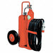 Wheeled Fire Extinguisher BC Red