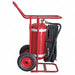 Wheeled Fire Extinguisher ABC Red