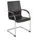 Entrepreneur Side Chair Vinyl Black