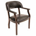 Ivy League Captains Chair Vinyl Black