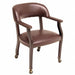 Ivy League Captains Chair Burgundy