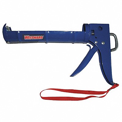 Dripless Caulk Gun Steel Blue