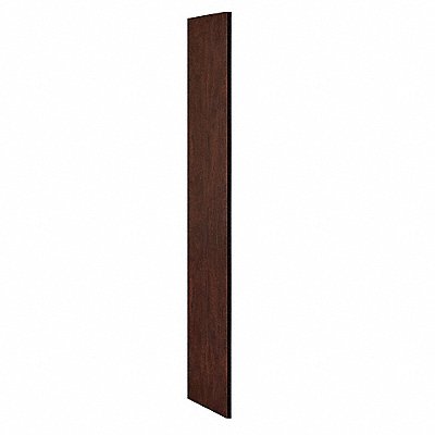 Locker End Panel 18x72 Mahogany