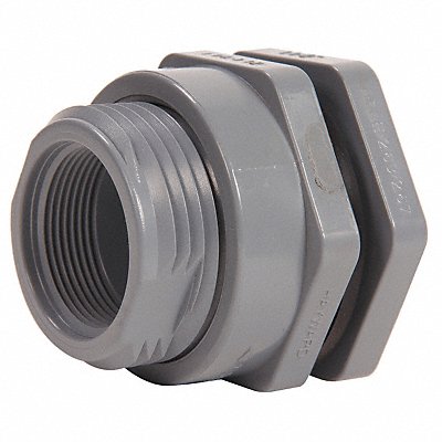 Bulkhead Tank Fitting FKM 3 5/8 L CPVC