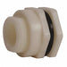 Bulkhead Tank Fitting EPDM 3 1/4 L Poly.