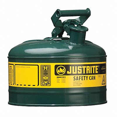 Type I Safety Can 1 gal Green 11In H