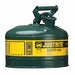 Type I Safety Can 1 gal Green 11In H