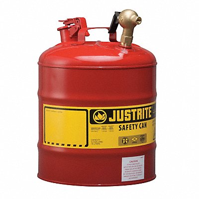 Type I Safety Can 5 gal Red 15-7/8In H