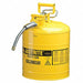 Type II Safety Can Yellow 17-1/2 in H