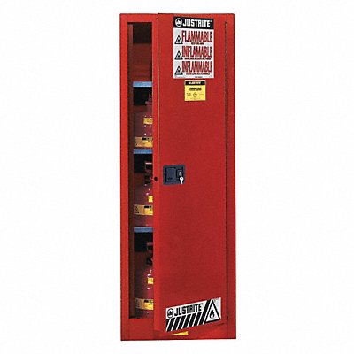 Flammable Cabinet 54 gal Red