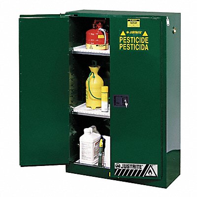 Safety Cabinet Pesticide 45 gal Green