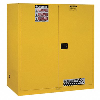 Flammable Safety Cabinet 110 gal Yellow