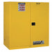 Flammable Safety Cabinet 110 gal Yellow