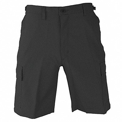 Mens Tactical Shorts Black Size 2XL