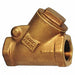 Y Swing Check Valve Bronze 3/8 FNPT