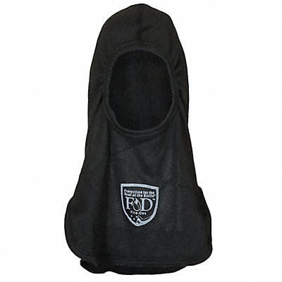 Bibbed Fire Hood Univ 15 In L Black HRC2