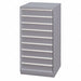 Mod Drwr Cab 59-1/2 H 9 Drwr Light Gray