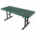 Picnic Table 96 W x30 D Green