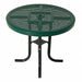 Picnic Table 36 Dia Green