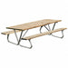 Picnic Table 96 W x68 D Woodtone