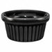 Fluted Ramekin 2 oz Cap. Black PK36